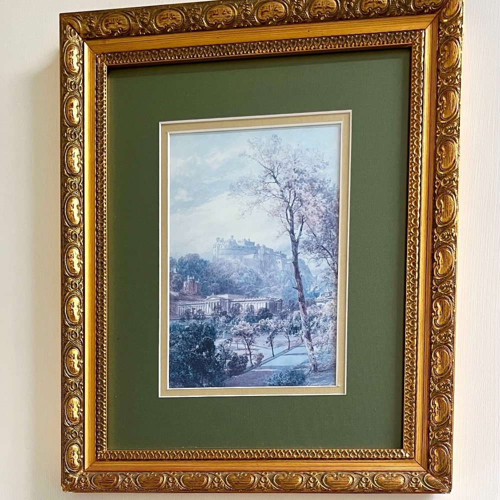 Edinburgh Scotland framed print